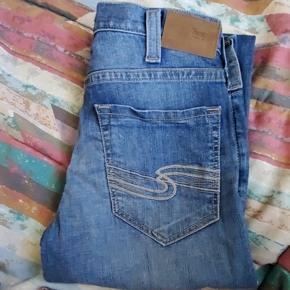 Mens silver Jean's - Picture 2 of 2